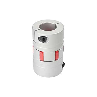 Fielect Shaft Coupling 22mm to 22mm Bore L66x40D Flexible Coupler Joint for Servo Stepped Motor - size: 22mm to 22mm Bore L66x40D