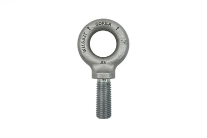 GORILA Lifting Mechanical Shoulder Eye Bolt | 1 1/4" - 7 x 3 | 15050 LBS (6,82 Ton) | Safety Factor 4:1 | Since 1989 - size: 1 1/4" - 7 x 3"