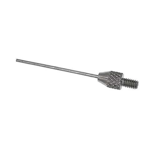 Needle Contact Point Sets for Dial Indicator Depth Gauge 4-48 UNF Thread Shank 1mm Diameter 10mm to 50mm Length (30mm Length) - style: 30mm Length