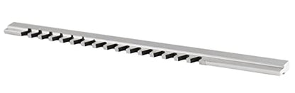 Accusize Industrial Tools 3/32 inch, Style B High Speed Steel Keyway Broach, 5000-0008 - size: 3/32 in Style B