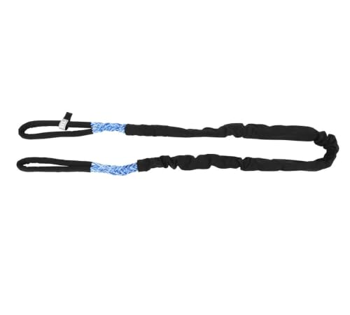 Mytee Products 5/8" x 12' Blue Eye & Eye Synthetic Super Sling w/Protective Cordura Sleeve (Vertical 9450/ Choker 8030/ Basket 18,900 lbs WLL) Auto Hauling, Towing, Rigging - color: Blue: 5/8", size: 12 FT (1-Pack)