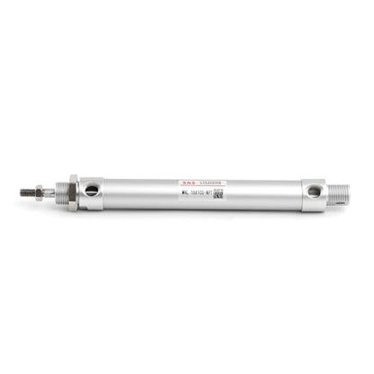 SNS Pneumatic 16mm Bore 100mm Stroke NPT1/8 Aluminum Alloy Mini Air Cylinder Double Action MAL16x100 - size: MAL16*100-NPT