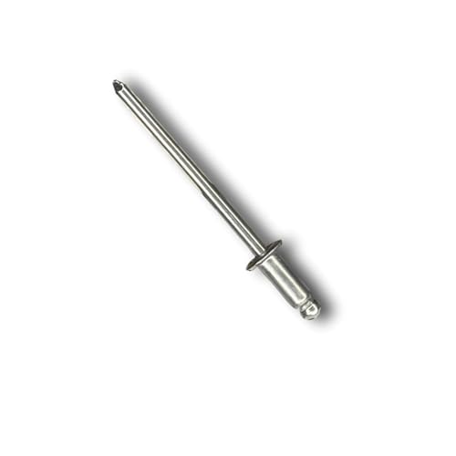 Eagle 1 Blind Pop Rivets (250 count) #43 Stainless Steel and #44 Aluminum Rivets, Multiple Colors, Free 1/8" Drill Bit wih Order, Quantity Discounts Available (#43 Stainless Steel, Zinc/Unpainted) - color: Zinc/Unpainted, size: #43 Stainless Steel