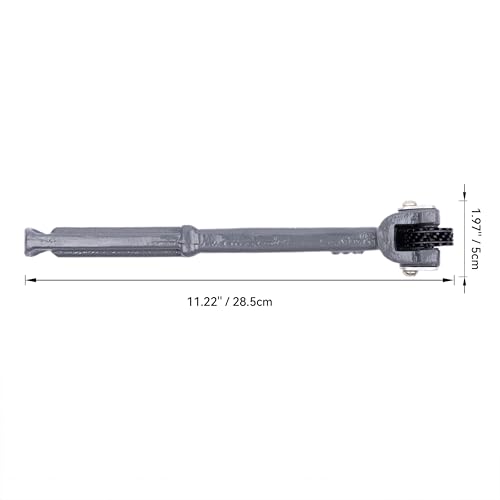 HFS(R) Bench Grinding Wheel Dresser Dressing Wheel Tool Heat Treated Carbon Steel Grey 10-1/2"