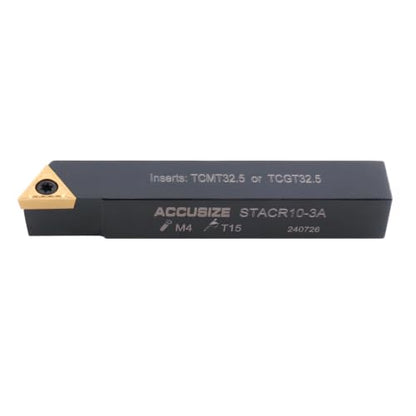 Accusize Industrial Tools Mini Indexable Turning Tool Boring, 5/8 in - size: 5/8 in.
