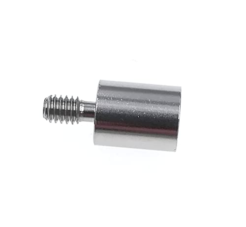 SUXING Flat Contact Points 1/4" Diameter 5/16" Long for Dial Digital Indicator Depth Gauge Thickness Gauge 4-48 UNF Thread (4-48UNF 1/4“ Diameter) - size: 4-48UNF 1/4“ Diameter