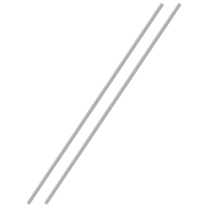 M2.5-0.45 Fully Threaded Rod 250mm Length Coarse Thread 2Pcs - size: M2.5-0.45 250mm