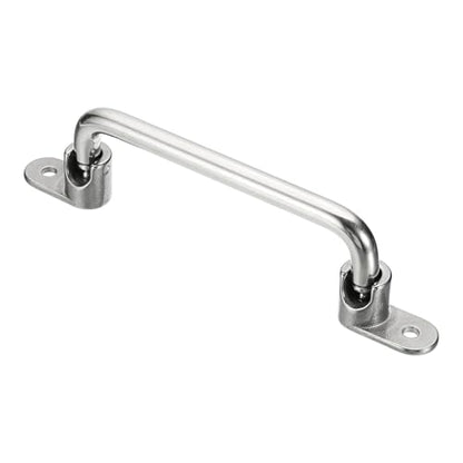 uxcell 304 Stainless Steel Folding Pull Handle (Hole Distance 6") - size: 6 Inch