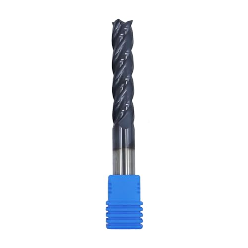 7/16in Solid Carbide Long End Mill, 4 Flutes, 30 Degree Helix - size: 7/16in