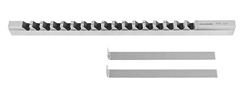 Accusize 12 mm Style D HSS Keyway Broach, 5001-0018 - size: 12mm-D