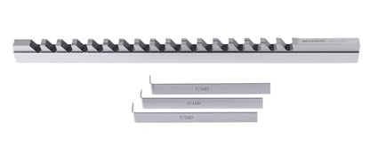Accusize Industrial Tools 7/16'' to D, Hss Keyway Broach, Fractional, Imperial, 5000-0028 - size: 7/16 in -D