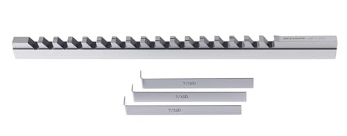Accusize 7/16 in Style D HSS Keyway Broach - size: 7/16 in -D