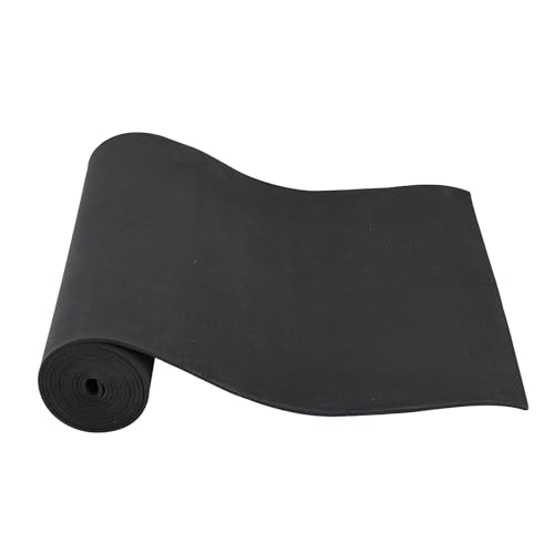 NYXOVA Neoprene Sponge Foam Sheet Roll, Closed Cell Foam Rubber Padding Without Adhesive, Soundproof Insulation, Shock Absorption for DIY, Gaskets, Crafts (1/8" x 17" x 80") - size: 1/8" x 17" x 80"