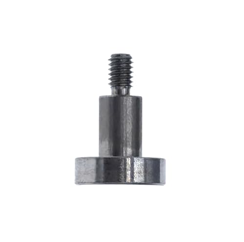 SUXING Flat Contact Points for Dial Digital Indicator Depth Gauge Thickness Gauge 4-48 UNF Thread 10mm Diameter 9.8 mm Length