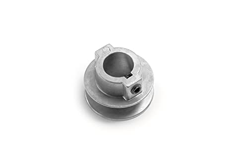 Terre Products, Heavy Duty 1.75" V-Groove Drive Pulley, Precision 3/4" Bore, Robust Z3A Zinc Alloy Die Cast Pulley