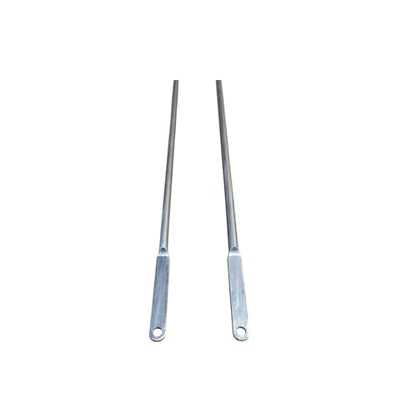 Tool Box Cabinet Latch Stainless Steel Three Point Folding T Handle Locking with (2) Connecting Rods 5/16 x 34L. Mounts to Flat Panel Surface. Installation Expertise is Required!