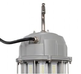 KASTLITE 100W LED Temp Work Light, Hanging, 5000K, 6FT Cord, 400W HID Eq
