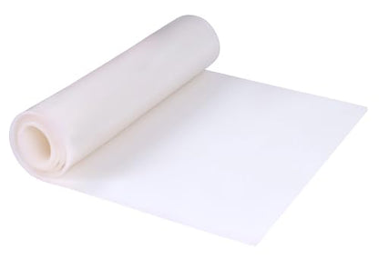 Neoprene Rubber Sheet Solid Rubber Strips Roll Mat PadInsulation High Temperature Rsistant for DIY Gaskets, Pads, Sealing, Cushion (Translucent, 12" X 36" X 1/8" (.125")) - color: Translucent, size: 12" X 36" X 1/8" (.125")
