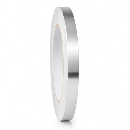 GGR Supplies AF-20R Aluminum Foil HVAC Tape, 1/2 Inch x 150 Feet, 3.6 Mil - size: 1/2" in. x 50 yds.