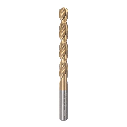 HARFINGTON Twist Drill Bit 10.9mm Titanium Coated HSS-E M42 HSS 8% Cobalt - size: 10.9mm