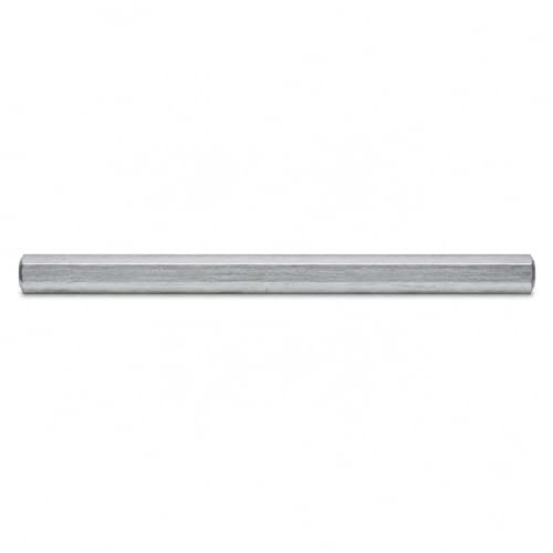 6061 Hex USA Aluminum Solid Bar - Extruded Lathe Stock, 13" Length, US Material (5/8") - size: 5/8"