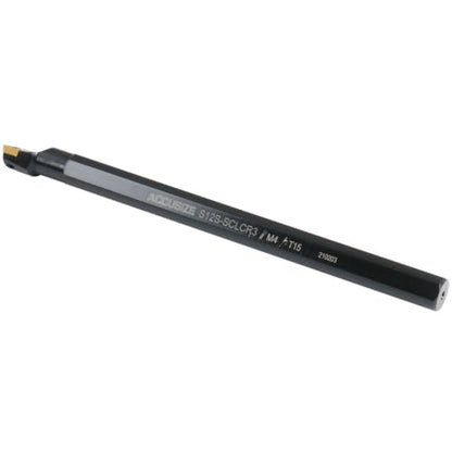 Accusize 3/4" x 10" SCLCR Indexable Boring Bar, CCMT32.5, P252-S407 - size: 3/4" with CCMT32.5 insert