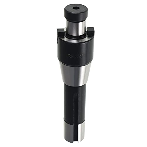 kimllier 3/4 Inch R8 Face Mill Holders Shank Shell Mill Arbor Adapter Slitting Saw Arbor 7/16 Inch - 20UNF Drawbar Thread Pull Tail Wire Fit for Milling Machine
