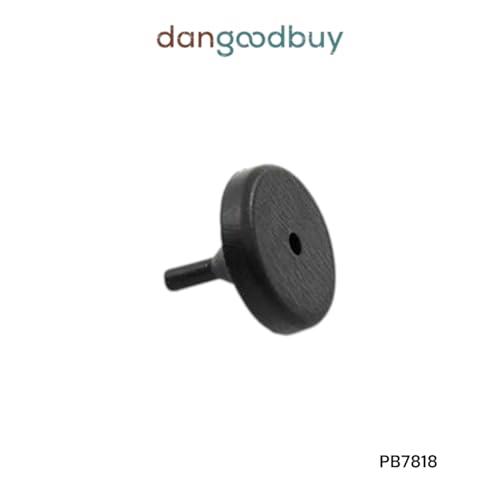 Round Rubber Pull-Through Bumper 7/8" Diameter for 1/8" Hole in 1/8" Thick Material (6)