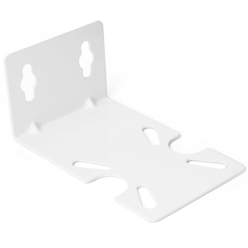 Mounting Bracket for 10" and 20" Water Filter, Metal Housing Fixed Bracket for 10" and 20" Water Filter, White