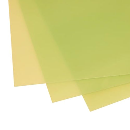 335x300x3mm Fiberglass G10 Composite Laminate Sheet Panel 13x11.8 (Yellow) - size: 335x300x3mm, style: Yellow