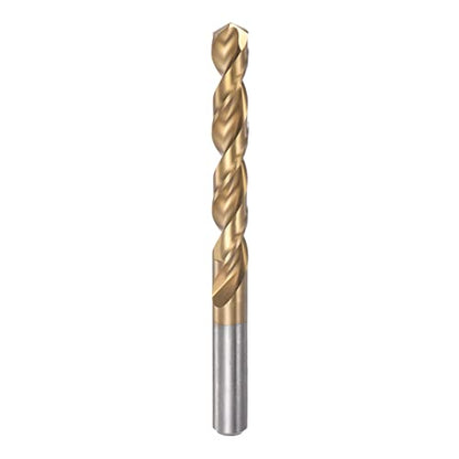 HARFINGTON Twist Drill Bit 11.7mm Titanium Coated (HSS-E) M42 High Speed Steel 8% Cobalt Straight Shank for Stainless Steel Aluminum Alloy Metal - size: 11.7mm