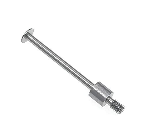 SUXING Flat Contact Points for Dial Indicator Depth 0.4mm Thickness 5mm Diameter 4-48 UNF Thread (4-48UNF D5L30) - size: 4-48UNF D5L30