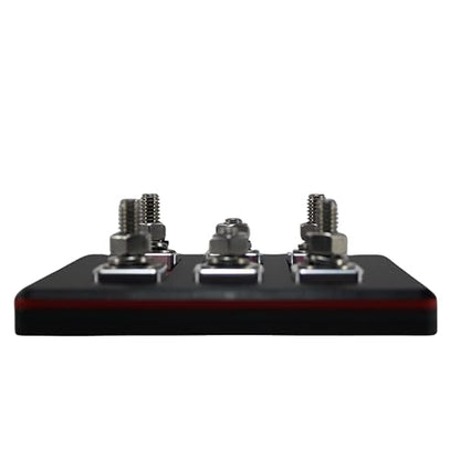 3 Spot Heavy Duty ANL Fuse Distribution Block w/Acrylic B2 Audio Cover (3 Spot) - size: 3 Spot