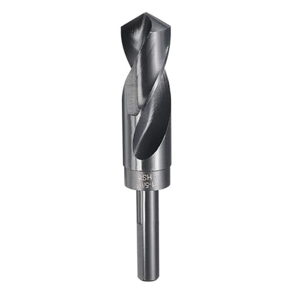 HARFINGTON 1-5/64" Drill Bit 1/2" Reduced Shank 3-Flat 4241 HSS 118° - size: 1-5/64" with 1/2" Shank