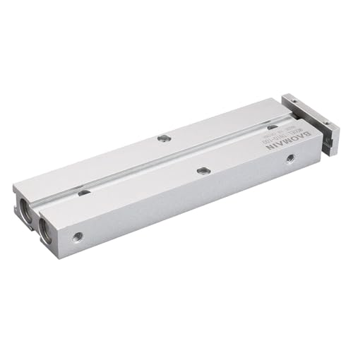 BAOMAIN Double Rod Pneumatic Air Cylinder TN10x100 10mm Bore 100mm Stroke - style: Stroke 100 mm(3.93 inch)