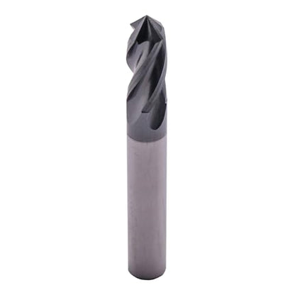 4 Flute 90° Solid Carbide Drill Mill Set(2Pcs, 5/16"), AlTiN Coated - size: 2Pcs 5/16"