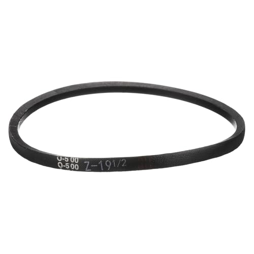 HARFINGTON Z-19-1/2 Z Type V-Belt 495mm/19-1/2 Inner Length x 0.39" Width x 0.24" Height, Z-Type Closed-Loop Rubber Transmission Belt - size: Z-19-1/2