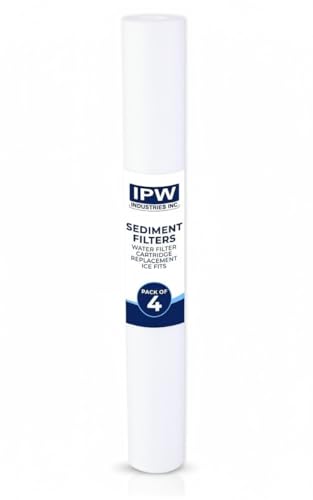 IPW Industries Inc. Whole House Water Filter Compatible with EV953420, Water Filter Cartridge Replacement, Ice Fits with 20" Bowl 13459 & Ev953420-20" H x 2.5 W Water Filter Cartridge, (1-Pack) - size: 1-Pack