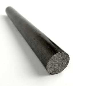 1144 Carbon Steel Round Bar, Unpolished (Mill) Finish, Cold Drawn, ASTM A311, 0.5" Diameter, 24" Length, OnlineMetals - size: 0.4375" dia, style: 24" length