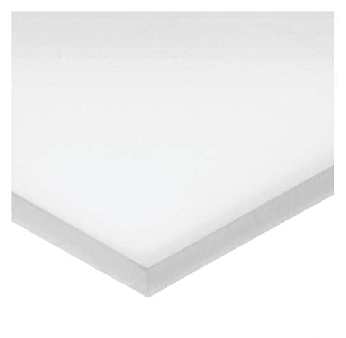 USA Sealing BULK-PS-PE-151 HDPE Plastic Bar, 1/2" Height, 2" Width, 12" Length - size: 1/2"T x 2"W x 12"L