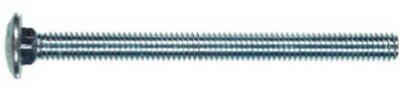 Hillman 3/8 in. Dia. x 6 in. L Hot Dipped Galvanized Steel Carriage Bolt 50 pk