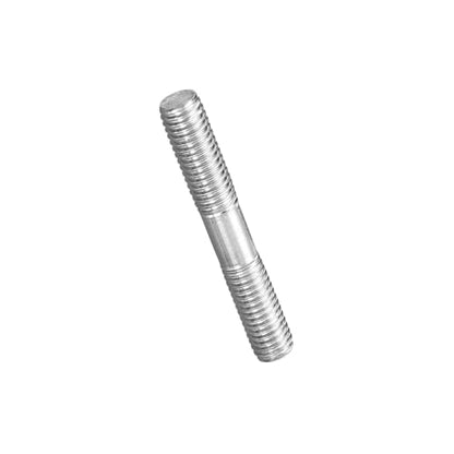 METALLIXITY Double End Threaded Stud Screw(M8x50) SS304 Silver - size: M8 x 50mm