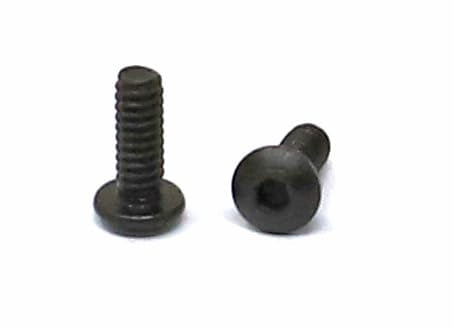 iexcell 100 Pcs #4-40 x 5/16" Alloy Steel 10.9 Grade Hex Socket Button Head Cap Screws Bolts Kit, Black Oxide Finish - size: #4-40 x 5/16"