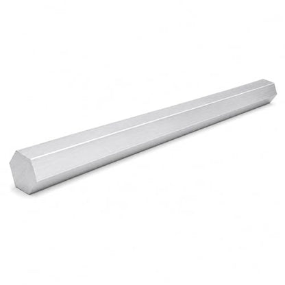 6061 Hex USA Aluminum Solid Bar - Extruded Lathe Stock, 13" Length, US Material (1") - size: 1"