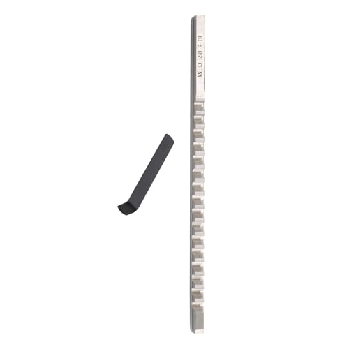 kimllier B1-5 mm Keyway Broach, B Push-Type, HSS, 6.45×171.5mm