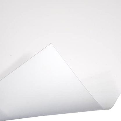 White Silicone Rubber Sheet, 60A Duro, 1/32 x 9 x 12 Inch, Food Grade, Made in the USA, No Adhesive Backing, High Temp Heavy Duty for Gaskets DIY Food Covers Lids Sealing Material Pads Oven Protection