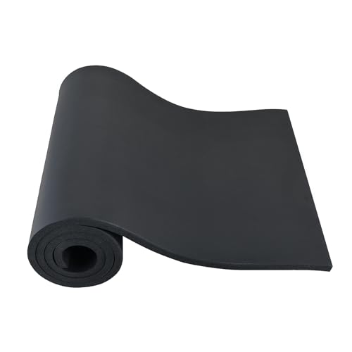 NYXOVA Neoprene Sponge Foam Sheet Roll, Closed Cell Foam Rubber Padding Without Adhesive, Soundproof Insulation, Shock Absorption for DIY, Gaskets, Crafts (1/2" x 17" x 60") - size: 1/2" x 17" x 60"