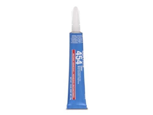 Loctite 135462 Clear Prism 454 Cyanoacrylate Adhesive Gel, 20 mL Tube - size: 0.67 Fl Oz (Pack of 1)