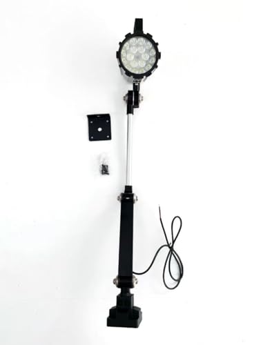 Super Bright 18 Watt LED Work Light 24V Waterproof CNC Machine Lathe Drill Mill Table Lamp Industrial Lighting-Long Arm (18, Watts)