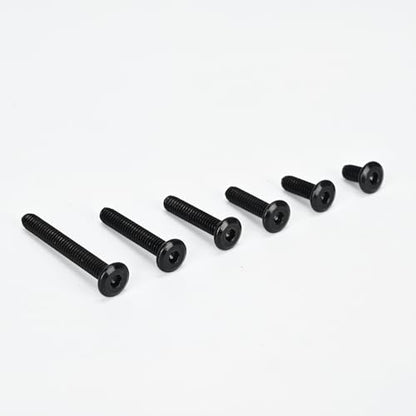 50 Pcs 1/4-20 x 2 Flat Head Socket Cap Screws Countersunk Bolts,304 Stainless Steel 18-8,Allen Socket Drive,Black,Fully Machine Thread (1/4-20 x 2 50pcs) - size: 1/4-20 x 2 50pcs